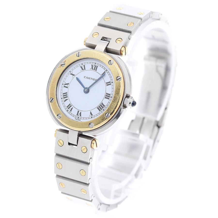 カルティエ CARTIER 84038288 サントスラウンドSM クォーツ レディース _949475 Cartier（カルティエ） CARTIER 84038288 サントスラウンドSM クォーツ