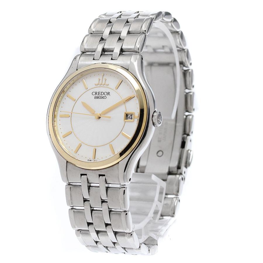 セイコー SEIKO GCAZ010/8J86-7A00 クレドール デイト クォーツ メンズ _949548の画像