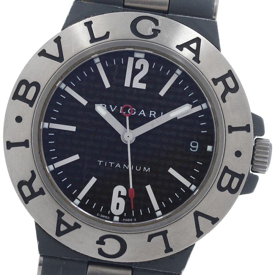 ベルトジャンク ブルガリ BVLGARI TI38TA ディアゴノ チタニウム デイト 自動巻き メンズ _949551 BVLGARI（ブルガリ） ベルトジャンク BVLGARI TI38TA ディアゴノ