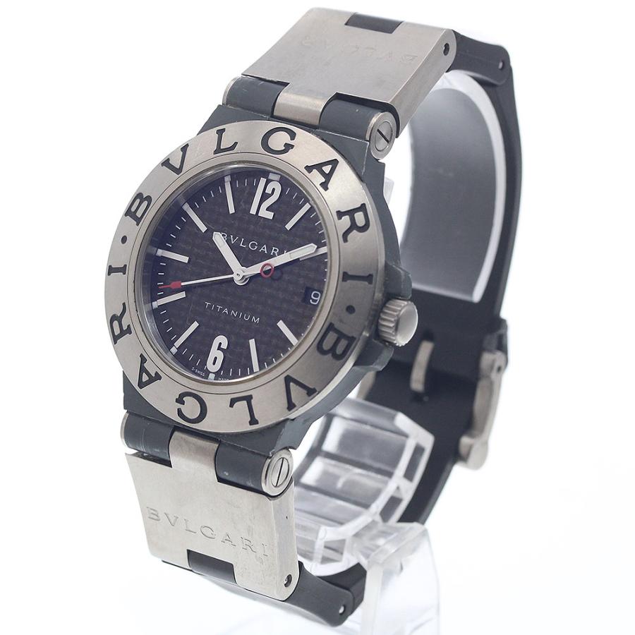 ベルトジャンク ブルガリ BVLGARI TI38TA ディアゴノ チタニウム デイト 自動巻き メンズ _949551 BVLGARI（ブルガリ） ベルトジャンク BVLGARI TI38TA ディアゴノ