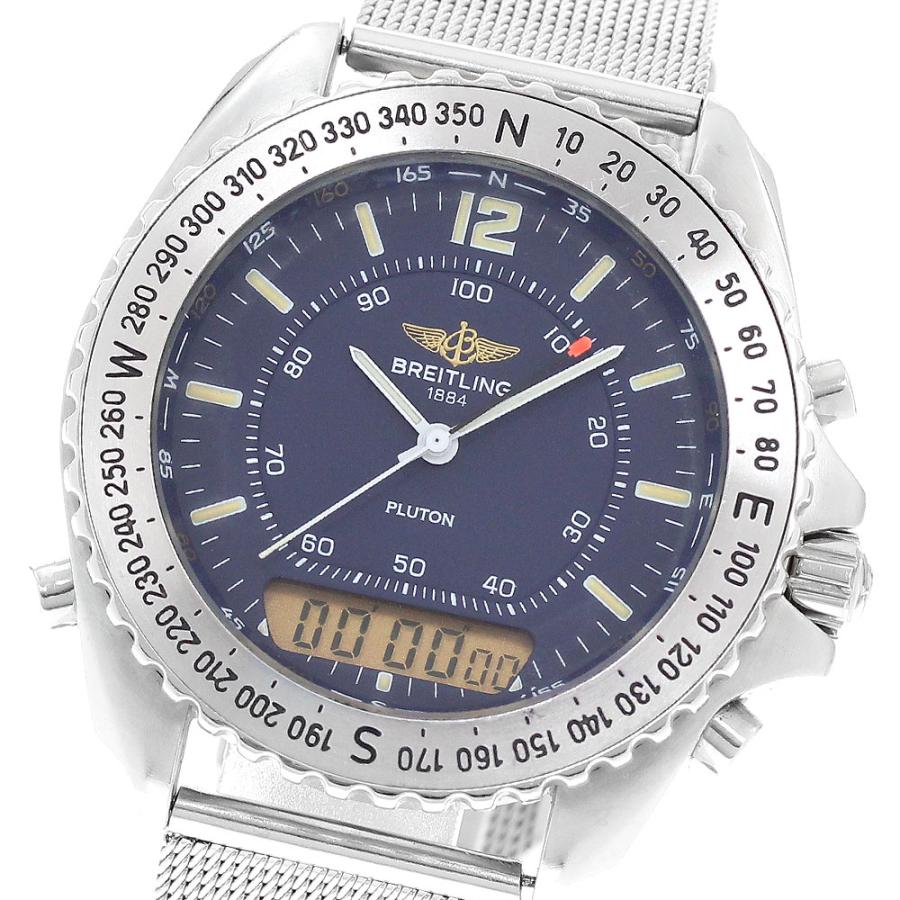 最安級価格★付属品完備★A51038★BREITLING プルトンデジアナ ブライトリング（BREITLING） BREITLING A51038 プルトン 多機能