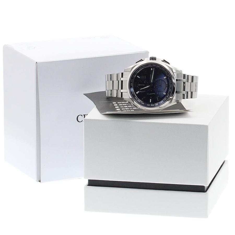 シチズン CITIZEN AT8240-66L/H800-A1CDW06 アテッサ DEAR Collection 世界限定1,700本 ソーラー電波 メンズ 美品 箱・保証書付き_950195の画像