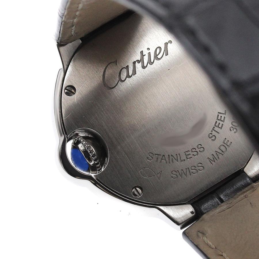 カルティエ CARTIER W4BB0008 バロンブルーSM 11Pダイヤ クォーツ レディース _950232 Cartier（カルティエ） CARTIER W4BB0008 バロンブルーSM 11Pダイヤ