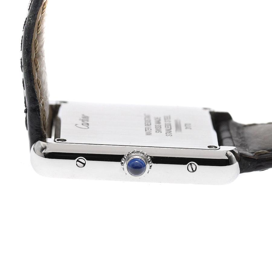 カルティエ CARTIER W5200005 タンクソロSM クォーツ レディース _950597 Cartier（カルティエ） CARTIER W5200005 タンクソロSM クォーツ