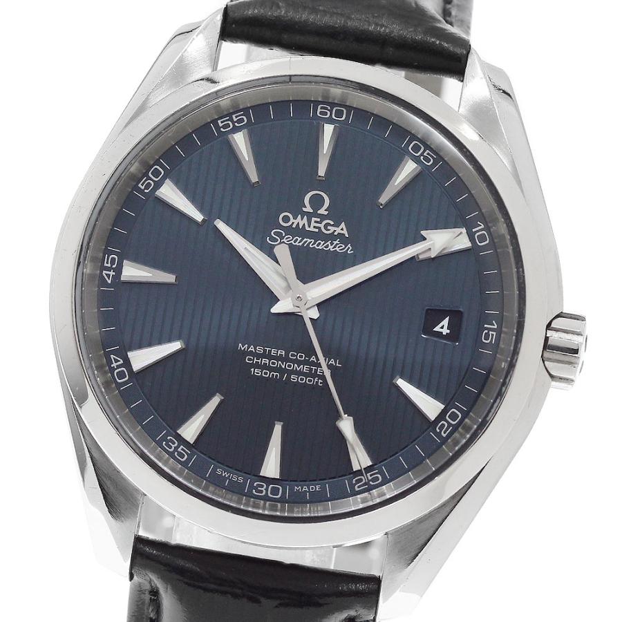 オメガ OMEGA 231.13.42.21.03.001 シーマスター アクアテラ マスターコーアクシャル クロノメーター 自動巻き メンズ 箱保証書付き_967403 OMEGA（オメガ） OMEGA 231.13.42.21.03.001 シーマスター アクアテラ