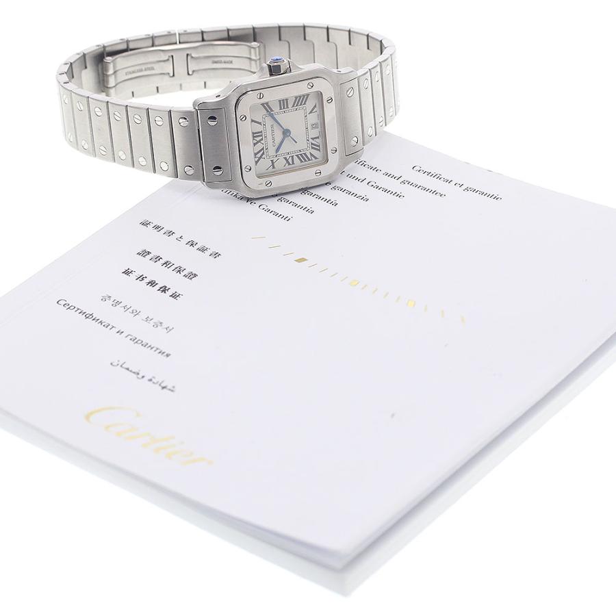 Cartier（カルティエ） CARTIER W20060D6 サントスガルベLM デイト