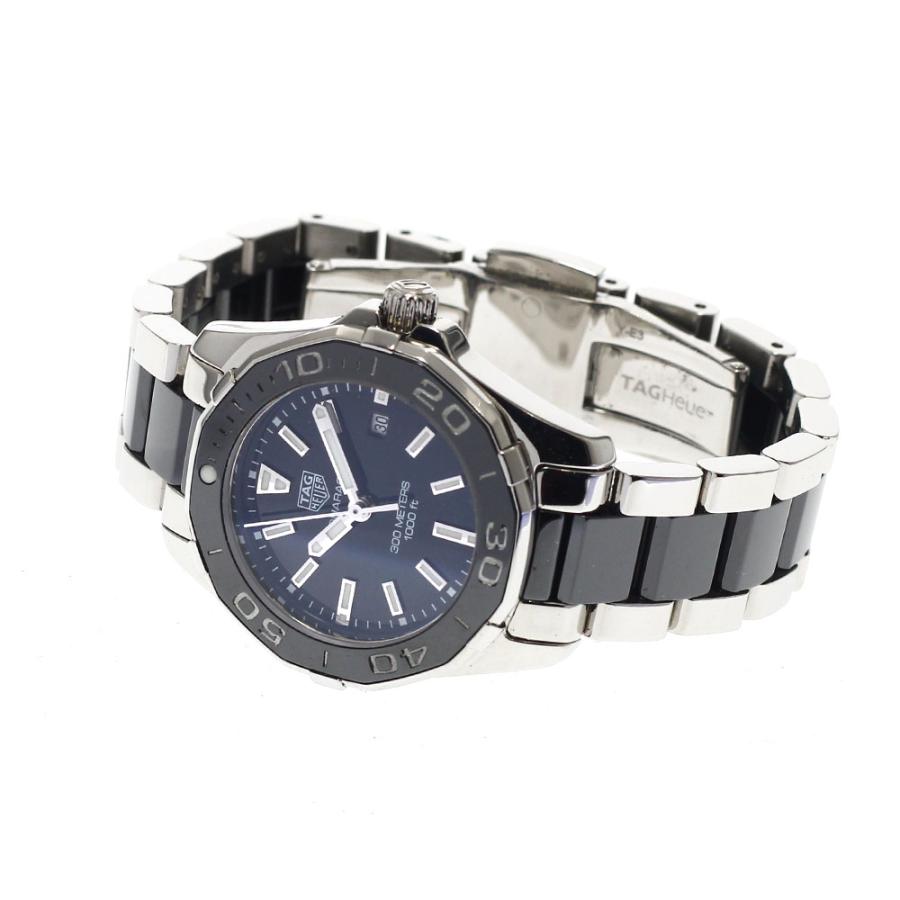 タグホイヤー TAG HEUER WAY141A.BA0918 アクアレーサー デイト クォーツ レディース 良品 箱・保証書付き_950766の画像
