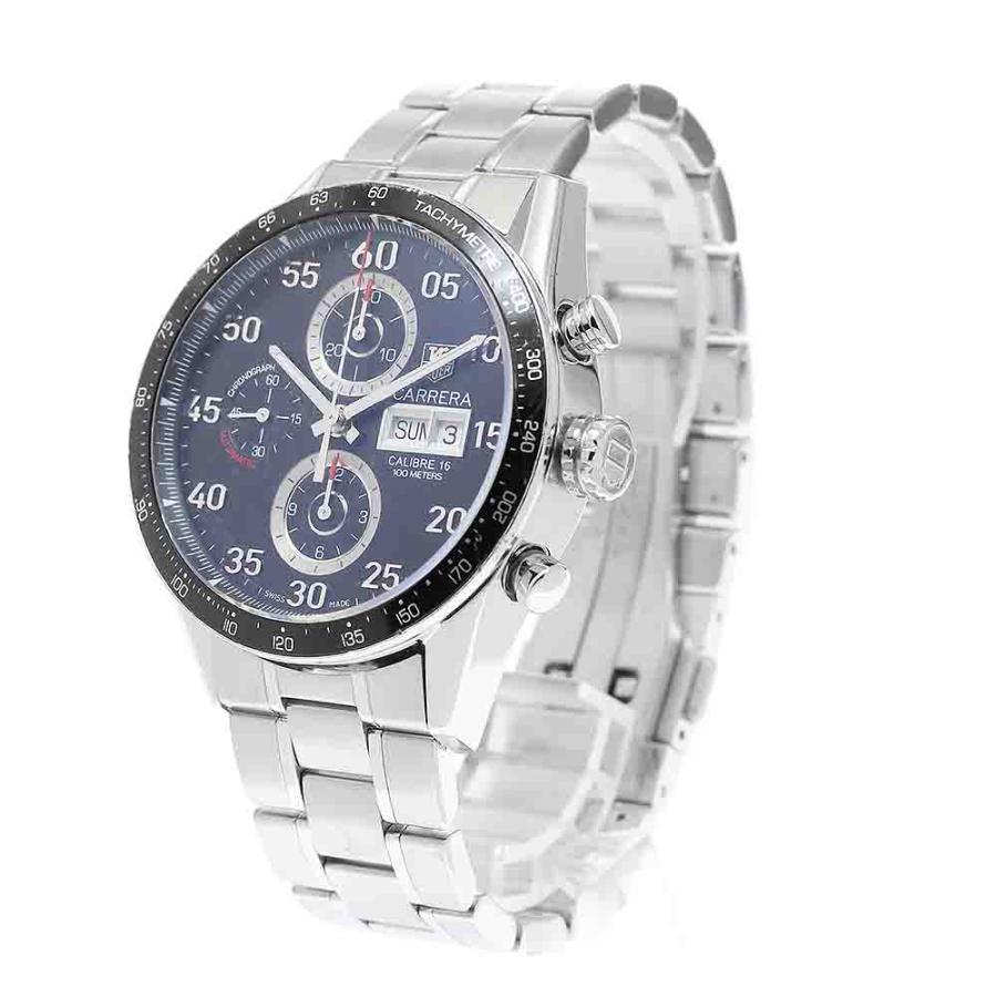 訳あり タグホイヤー TAG HEUER CV2A10 カレラ タキメーター クロノグラフ デイデイト 自動巻き メンズ _950787の画像