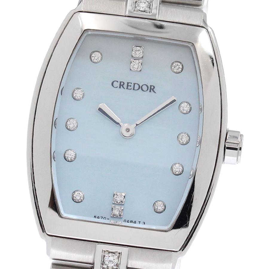 SEIKO（セイコー） SEIKO 5A70-0AF0 クレドール シグノ 14Pダイヤ