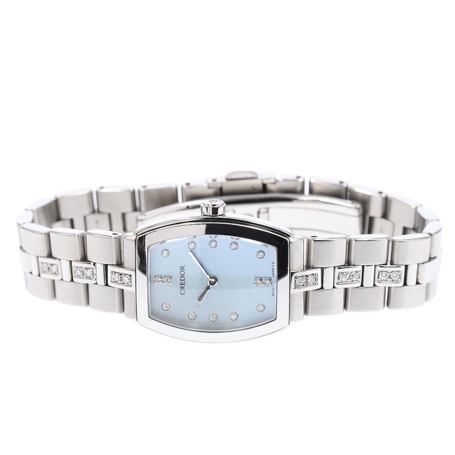 SEIKO（セイコー） SEIKO 5A70-0AF0 クレドール シグノ 14Pダイヤ