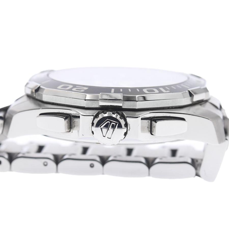 タグホイヤー TAG HEUER CAY111A アクアレーサー デイト クロノグラフ クォーツ メンズ 保証書付き_950927の画像