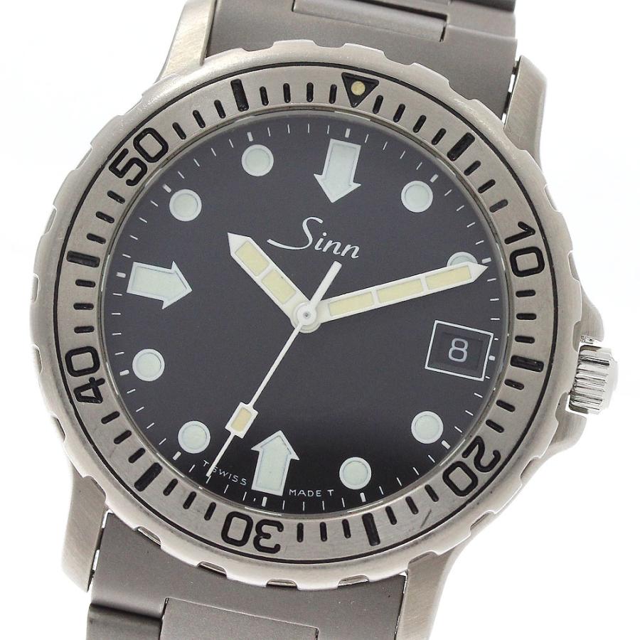 ジン Sinn 8827.TI ダイバーズウォッチ デイト 自動巻き メンズ _967282 Sinn（ジン） Sinn 8827.TI ダイバーズウォッチ デイト 自動巻き