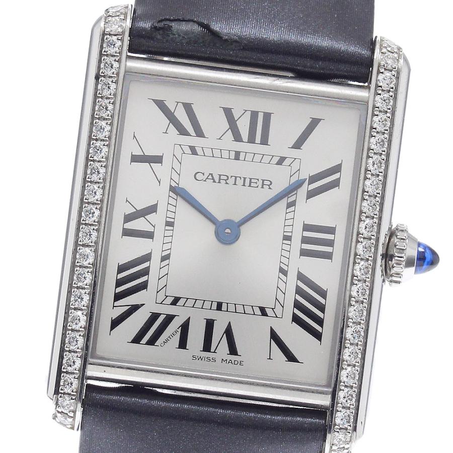 Cartier（カルティエ） CARTIER W4TA0017 タンクマストLM ダイヤベゼル