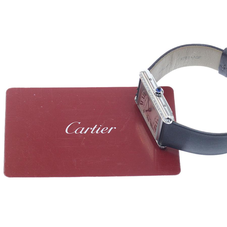 Cartier（カルティエ） CARTIER W4TA0017 タンクマストLM ダイヤベゼル