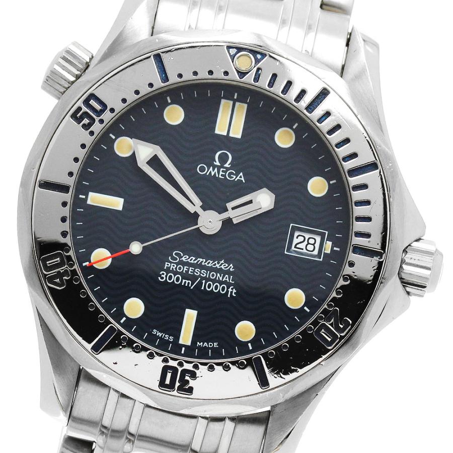 オメガ OMEGA 2562.80 シーマスター300 デイト クォーツ ボーイズ _951634 OMEGA（オメガ） OMEGA 2562.80 シーマスター300 デイト クォーツ