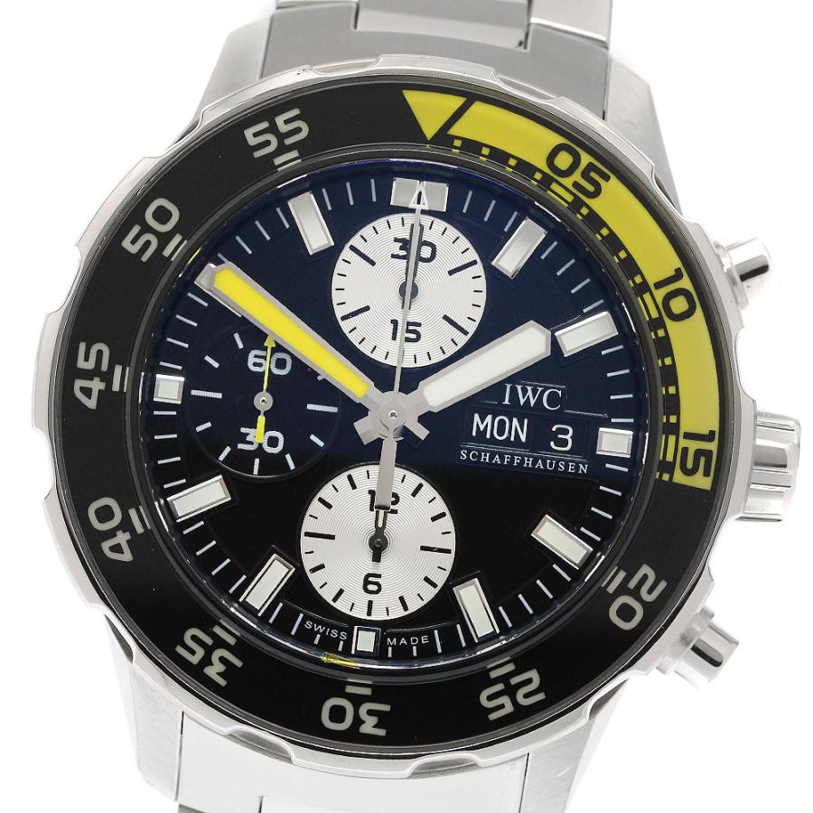 IWC IWC SCHAFFHAUSEN IW376701 アクアタイマー クロノグラフ デイデイト 自動巻き メンズ 良品 保証書付き_951787 IWC SCHAFFHAUSEN（IWCシャフハウゼン） IWC IWC SCHAFFHAUSEN