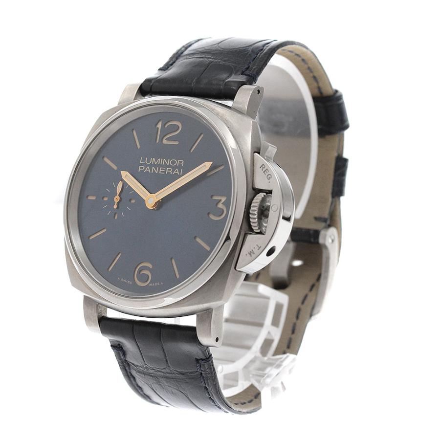 パネライ PANERAI PAM00728 ルミノール1950 ドゥエ ３デイズ チタニオ 手巻き メンズ 保証書付き_951890 OFFICINE PANERAI（オフィチーネ パネライ） パネライ PANERAI