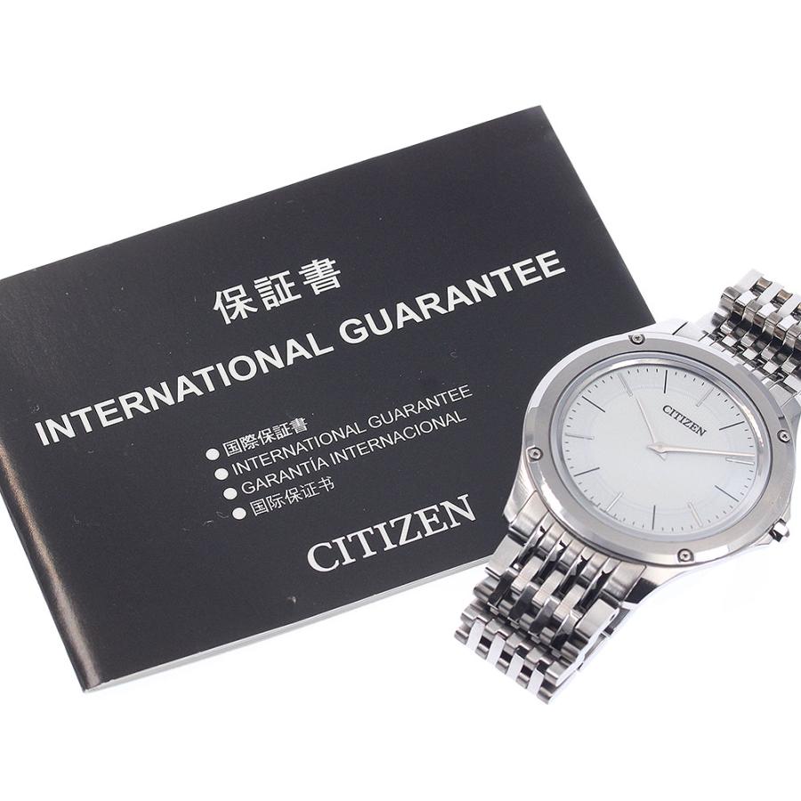 シチズン CITIZEN AR5000-68A/8826-T022812 エコドライブワン ソーラー メンズ 保証書付き_952099の画像