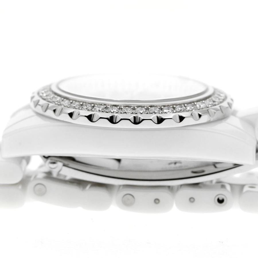 シャネル CHANEL H2572 J12 ダイヤベゼル 8Pダイヤ クォーツ レディース _934621 CHANEL（シャネル） CHANEL H2572 J12 ダイヤベゼル 8Pダイヤ クォーツ
