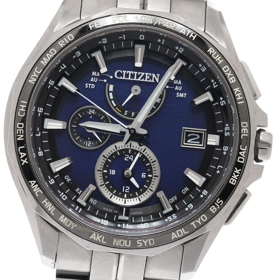 シチズン CITIZEN AT9090-53L/H820-T023096 アテッサ ダブルダイレクトフライト エコドライブ ソーラー電波 メンズ _952510 CITIZEN（シチズン） CITIZEN AT9090-53L/H820-T023096 アテッサ
