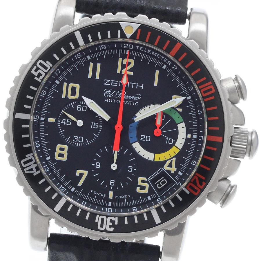 ゼニス ZENITH 01.0480.405 エルプリメロ レインボーフライバック クロノグラフ 自動巻き メンズ _953382 ZENITH（ゼニス） ZENITH 01.0480.405 エルプリメロ レインボーフライ