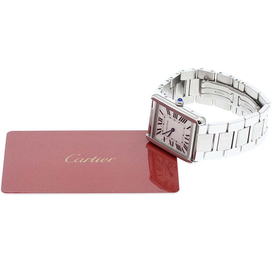 カルティエ CARTIER W5200014 タンクソロ LM Cartier（カルティエ） CARTIER W5200014 タンクソロ LM クォーツ