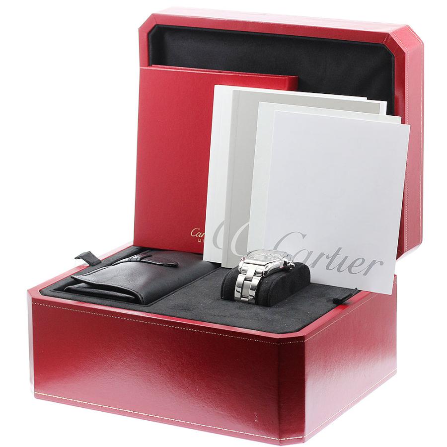 カルティエ CARTIER W62000V3 ロードスターLM デイト 自動巻き メンズ 美品 内箱・保証書付き_807410 Cartier（カルティエ） CARTIER W62000V3 ロードスターLM デイト 自動