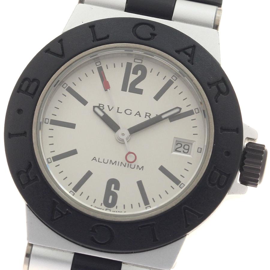 ブルガリ BVLGARI アルミニウムAL29TA BVLGARI（ブルガリ） BVLGARI AL29TA アルミニウム デイト クォーツ