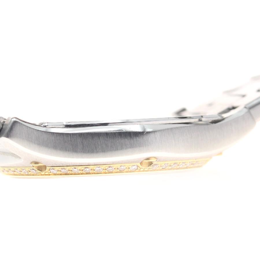 エベル EBEL 1216443A スポーツクラシック ミニ ダイヤベゼル 8Pダイヤ YGコンビ クォーツ レディース 良品 箱・保証書付き_954673の画像