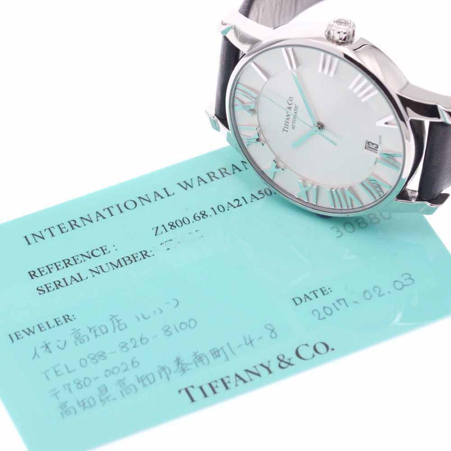 ティファニー TIFFANY&Co. Z1800.68.10A21A50A アトラスドーム デイト 自動巻き メンズ 保証書付き_954691の画像