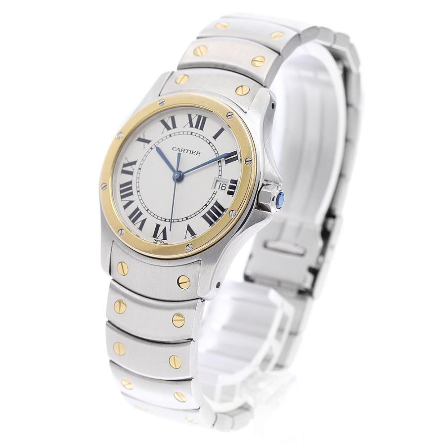 Cartier（カルティエ） CARTIER W20037R3 サントスロンド MM デイト