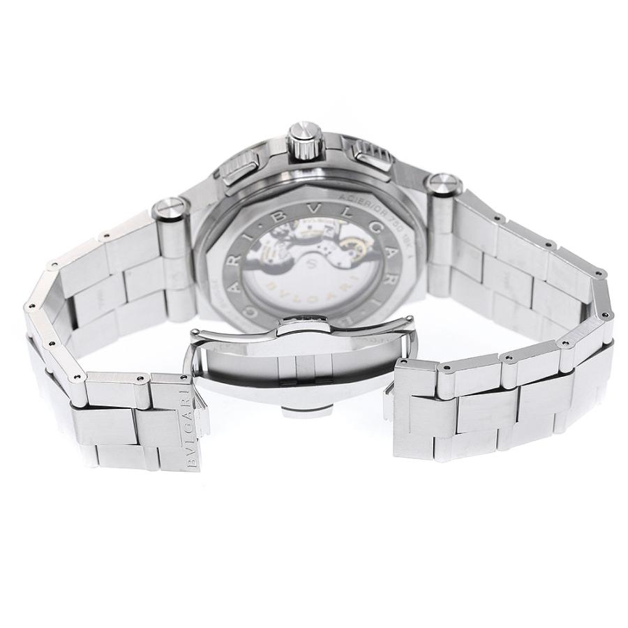 ブルガリ BVLGARI DG42SWGCH ディアゴノ カリブロ 303 K18WGベゼル クロノグラフ 自動巻き メンズ 箱・保証書付き_955092 BVLGARI（ブルガリ） BVLGARI DG42SWGCH ディアゴノ カリブロ 303