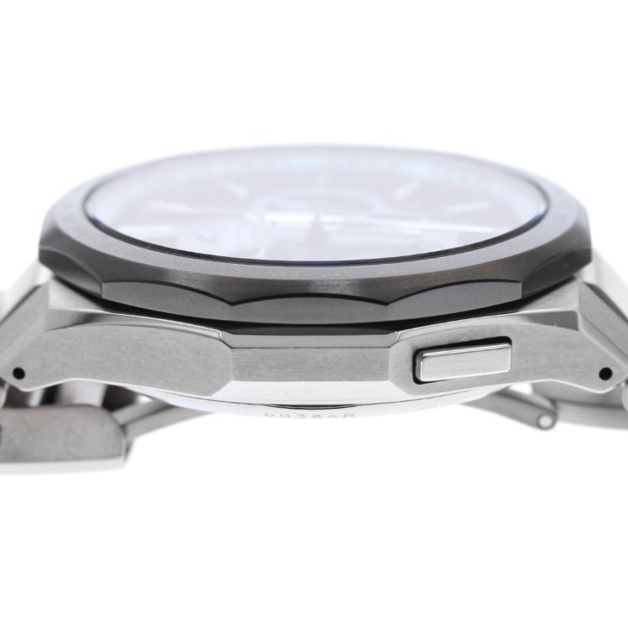 カシオ CASIO OCW-T6000A-1ATF オシアナス クラシックライン クロノグラフ ソーラー電波 メンズ 極美品 箱・保証書付き_955189の画像