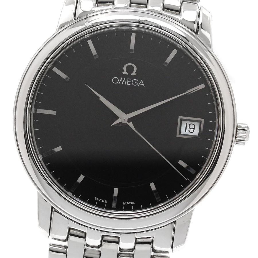 訳あり オメガ OMEGA 4580.51 デビル プレステージ デイト クォーツ メンズ _955198 OMEGA（オメガ） 訳あり OMEGA 4580.51 デビル プレステージ デイト