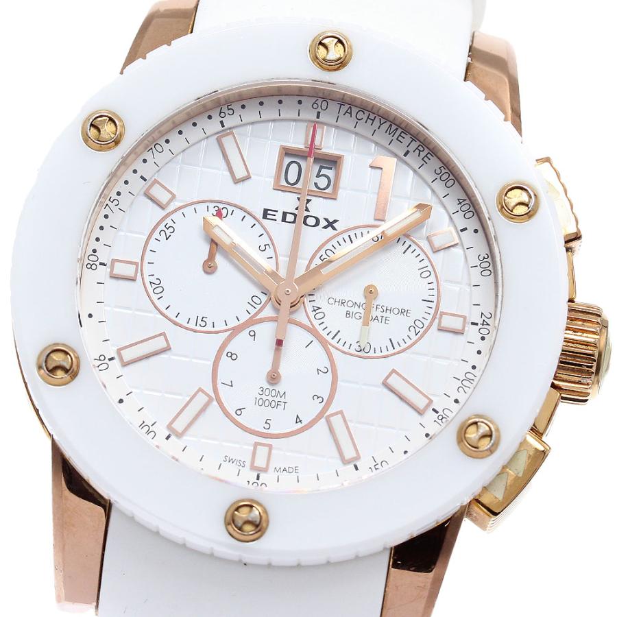 エドックス EDOX 10012 クラスワン クロノオフショア ビックデイト クロノグラフ クォーツ メンズ _955199 EDOX（エドックス） EDOX 10012 クラスワン クロノオフショア ビック