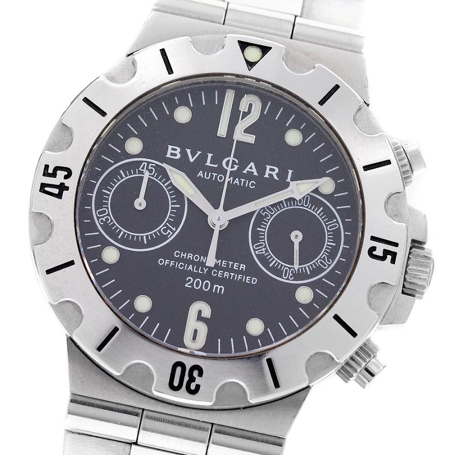 BVLGARI（ブルガリ） BVLGARI SCB38S ディアゴノ スクーバ クロノ