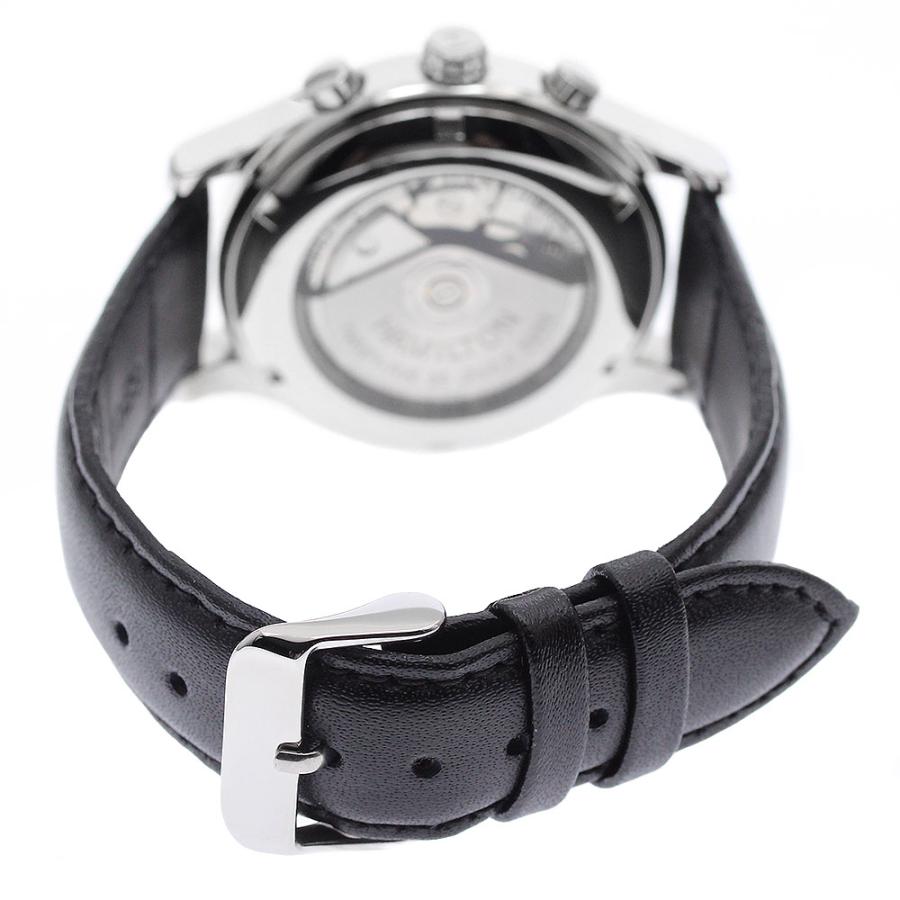 ハミルトン HAMILTON H18516731 リンウッド クロノグラフ デイデイト 自動巻き メンズ 美品 _955355 HAMILTON（ハミルトン） HAMILTON H18516731 リンウッド クロノグラフ