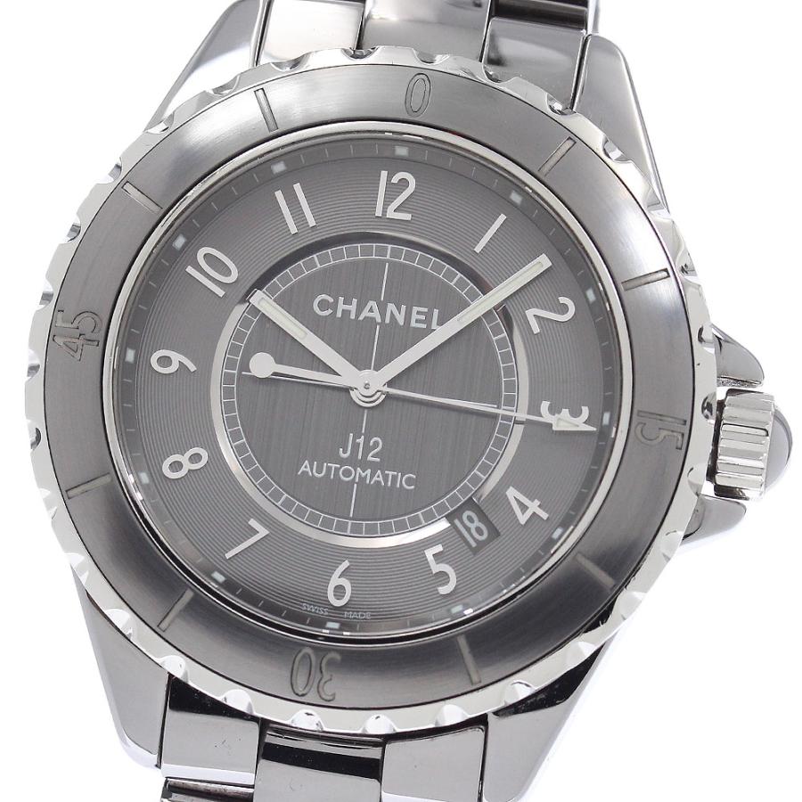 シャネル CHANEL H2934 J12 クロマティック 41MM デイト 自動巻き メンズ 良品 保証書付き_955506 CHANEL（シャネル） CHANEL H2934 J12 クロマティック 41MM デイト