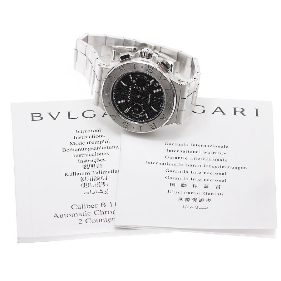 BVLGARI（ブルガリ） BVLGARI DG40SCH ディアゴノ クロノグラフ 自動
