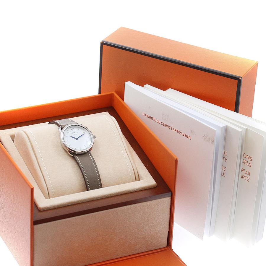 エルメス HERMES AR5.210a アルソー クォーツ レディース 内箱・保証書付き_955558の画像