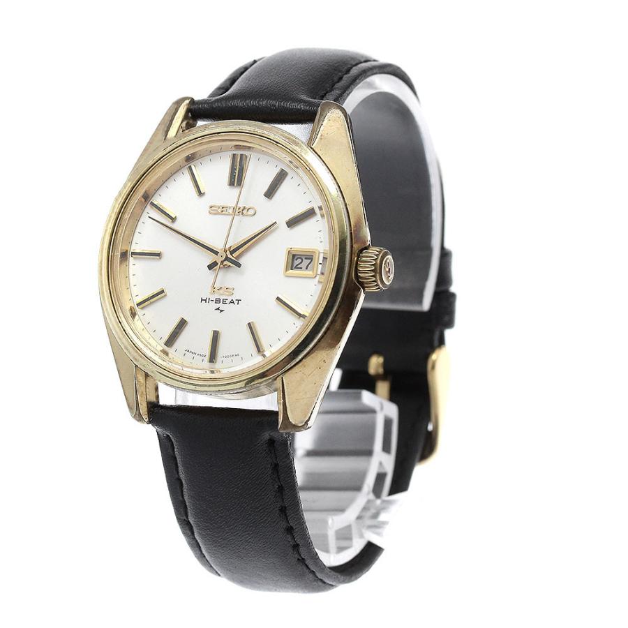 セイコー SEIKO 4502-7001 キングセイコー ハイビート デイト Cal.4502A 手巻き メンズ _955644の画像