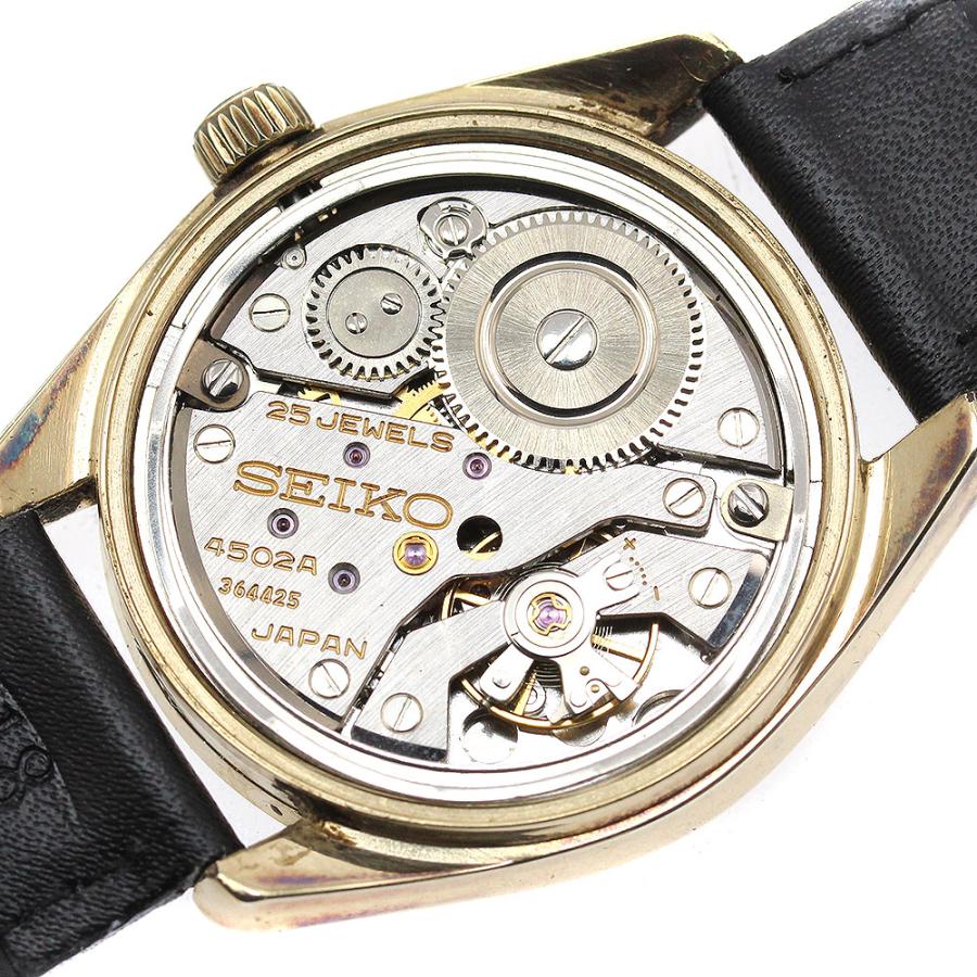 セイコー SEIKO 4502-7001 キングセイコー ハイビート デイト Cal.4502A 手巻き メンズ _955644の画像