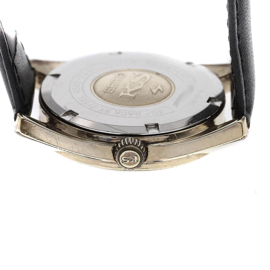 セイコー SEIKO 4502-7001 キングセイコー ハイビート デイト Cal.4502A 手巻き メンズ _955644の画像