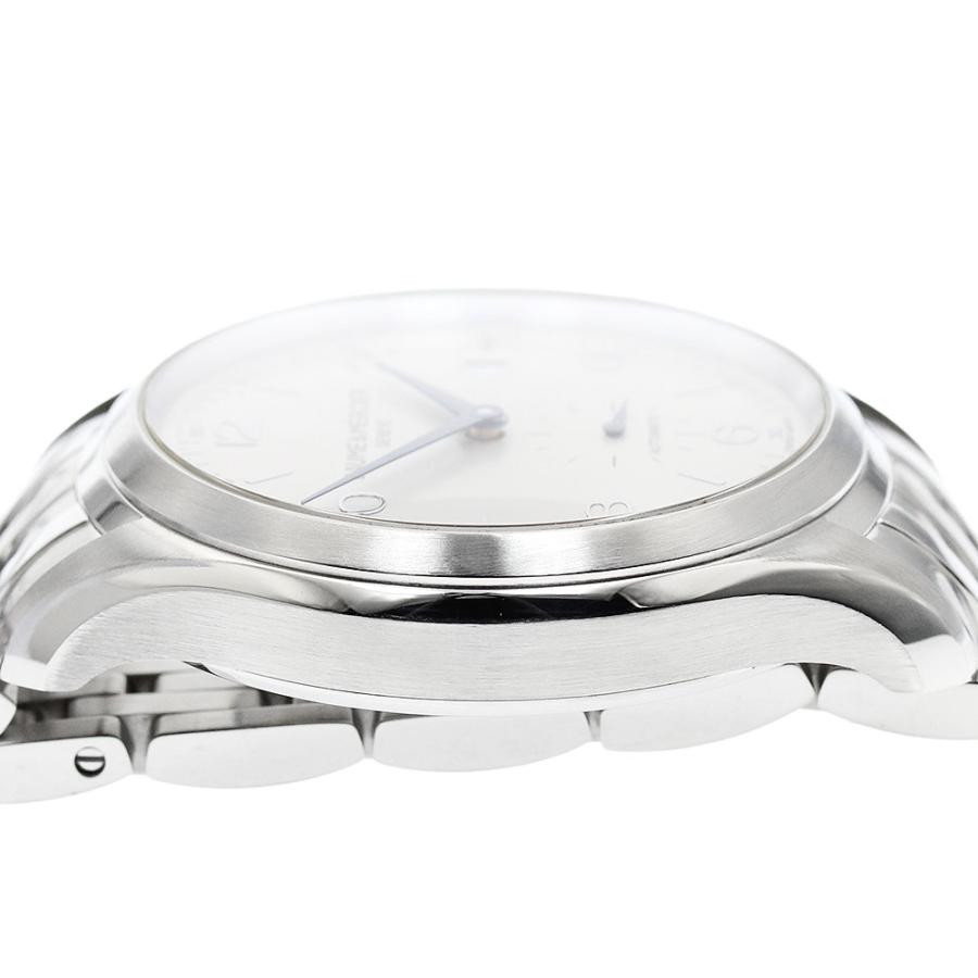 ボーム＆メルシェ Baume & Mercier M0A10099 クリフトン スモールセコンド デイト 自動巻き メンズ 良品 保証書付き_955756の画像