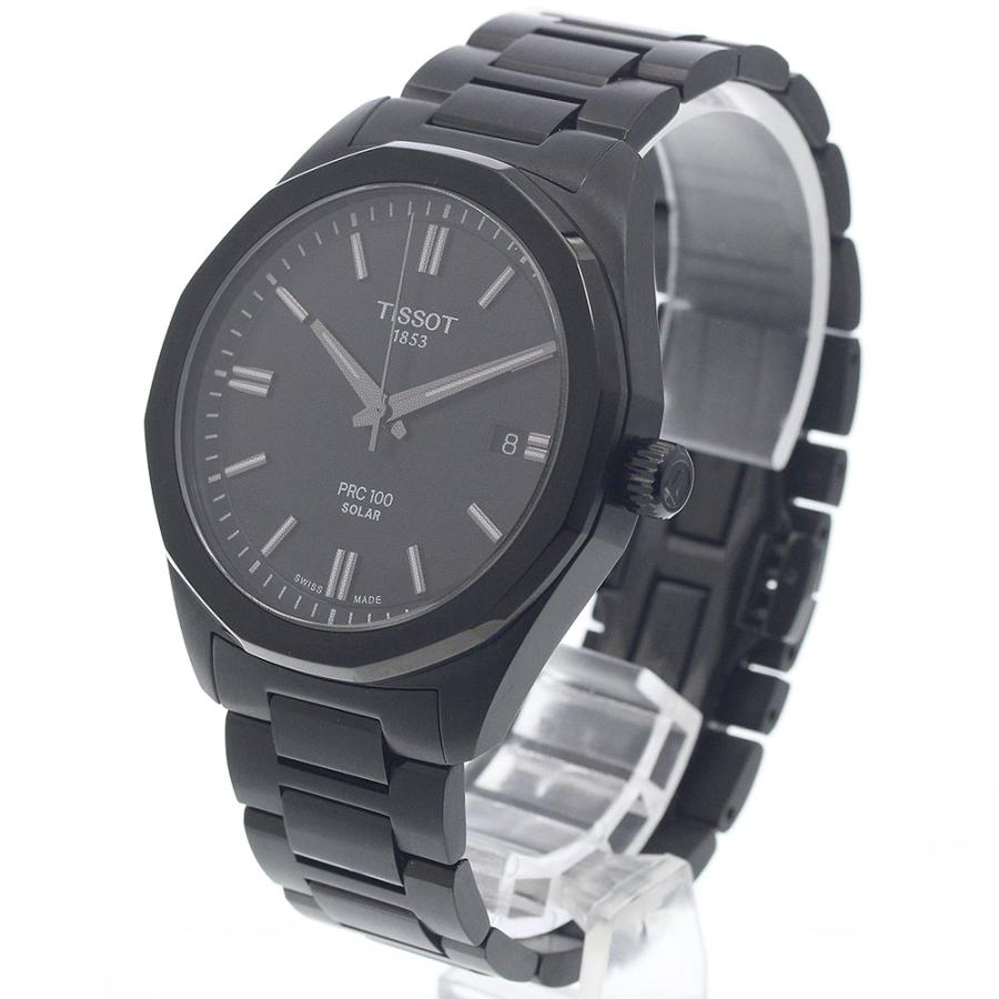 ティソ TISSOT T151422 PRC100 デイト ソーラー メンズ 美品 箱・保証書付き_955998 TISSOT（ティソ） TISSOT T151422 PRC100 デイト ソーラー メンズ 美品