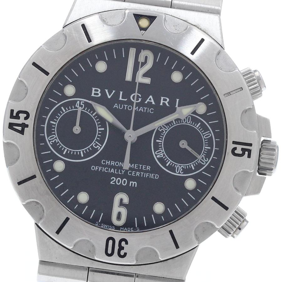 ブルガリ BVLGARI SCB38S ディアゴノ スクーバ クロノグラフ 自動巻き メンズ _961880 BVLGARI（ブルガリ） BVLGARI SCB38S ディアゴノ スクーバ クロノ