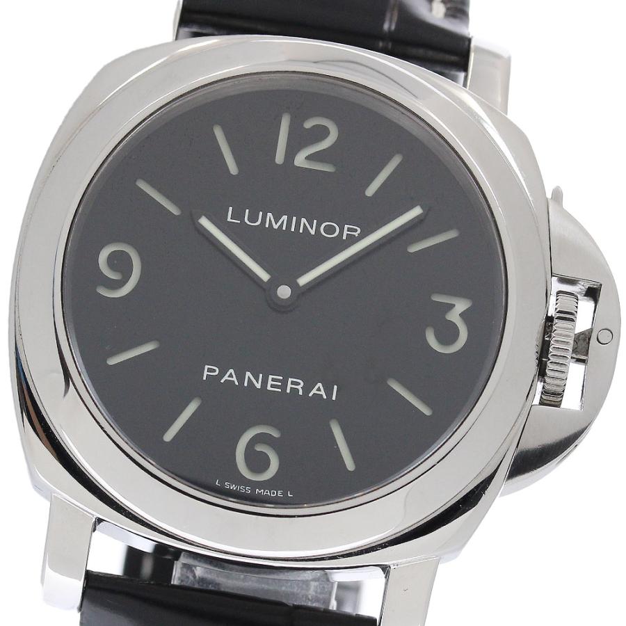 パネライ PANERAI PAM00112 ルミノールベース 44MM 手巻き メンズ 保証書付き_956085 OFFICINE PANERAI（オフィチーネ パネライ） パネライ PANERAI
