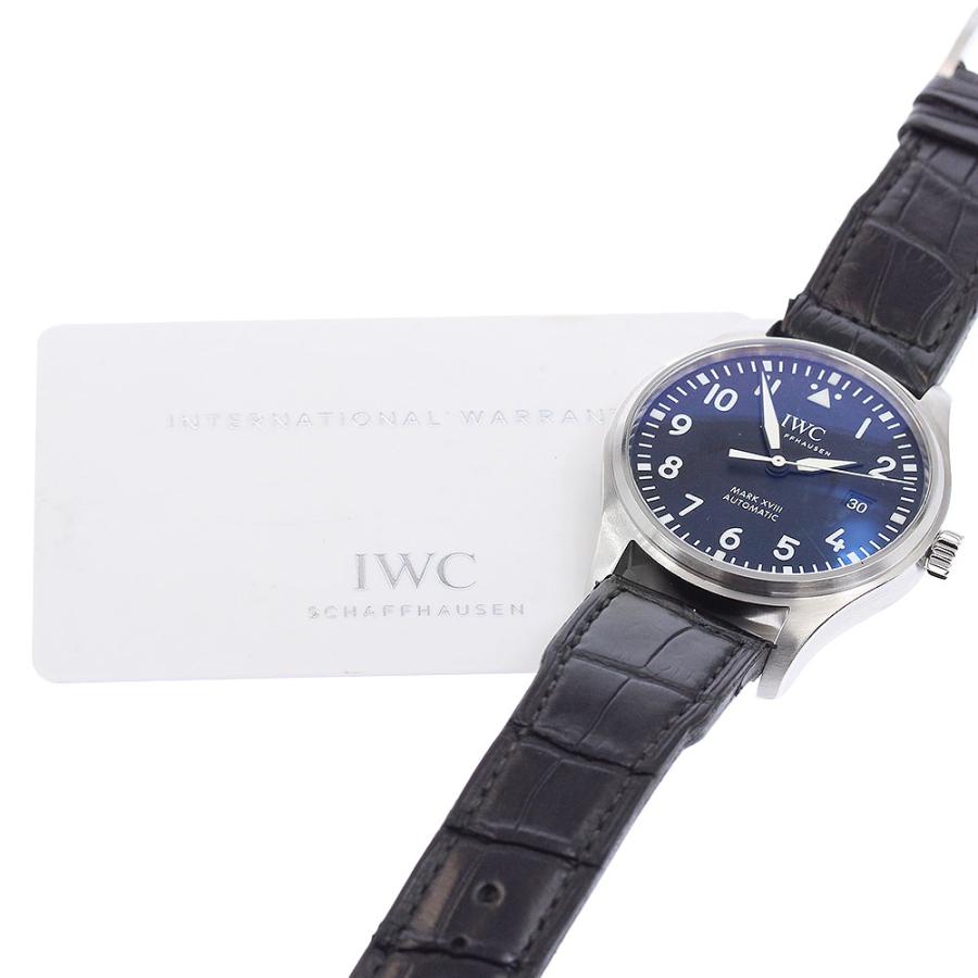 IWC IWC SCHAFFHAUSEN IW327001 パイロットウォッチ マークXVIII デイト 自動巻き メンズ 保証書付き_958602 IWC SCHAFFHAUSEN（IWCシャフハウゼン） IWC IWC SCHAFFHAUSEN