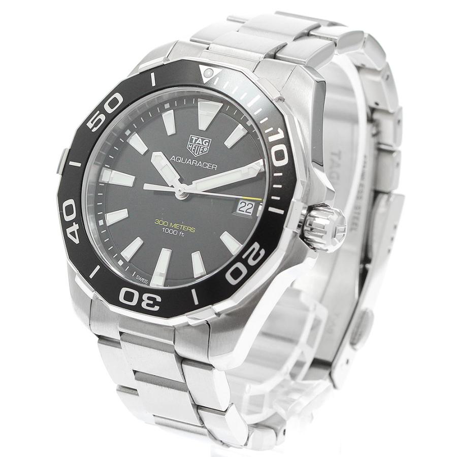 タグホイヤー TAG HEUER WAY111A アクアレーサー デイト クォーツ メンズ 保証書付き_956680の画像