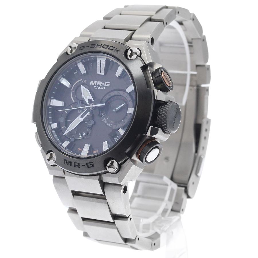 カシオ CASIO MRG-B2000D-1AJR G-SHOCK MR-G Bluetooth ソーラー電波 メンズ 箱・保証書付き_943929 CASIO（カシオ） CASIO MRG-B2000D-1AJR G-SHOCK MR-G Bluetooth